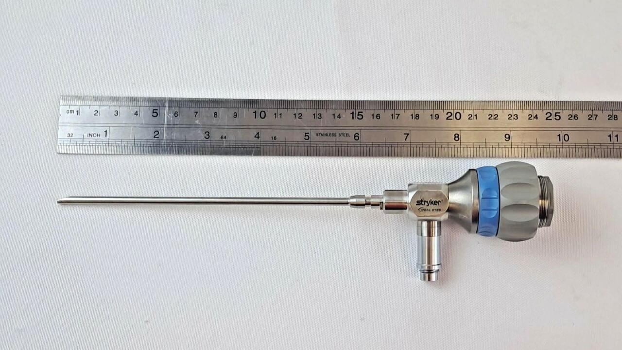 STRYKER 502-904-070 Ideal Eyes 4mm x 14cm 70deg Autoclavable Arthroscope — photo 7