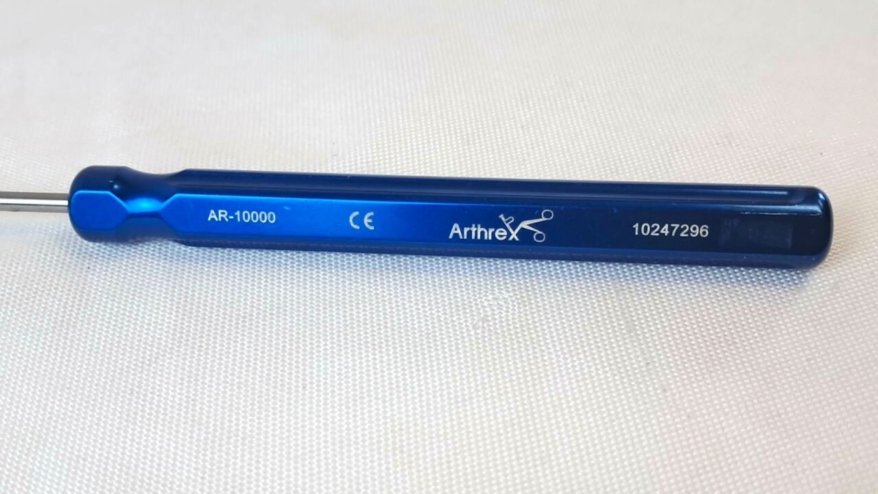 ARTHREX AR-10000 Arthroscopic Hook Probe 5.4mm Tip 5mm Markings — photo 3