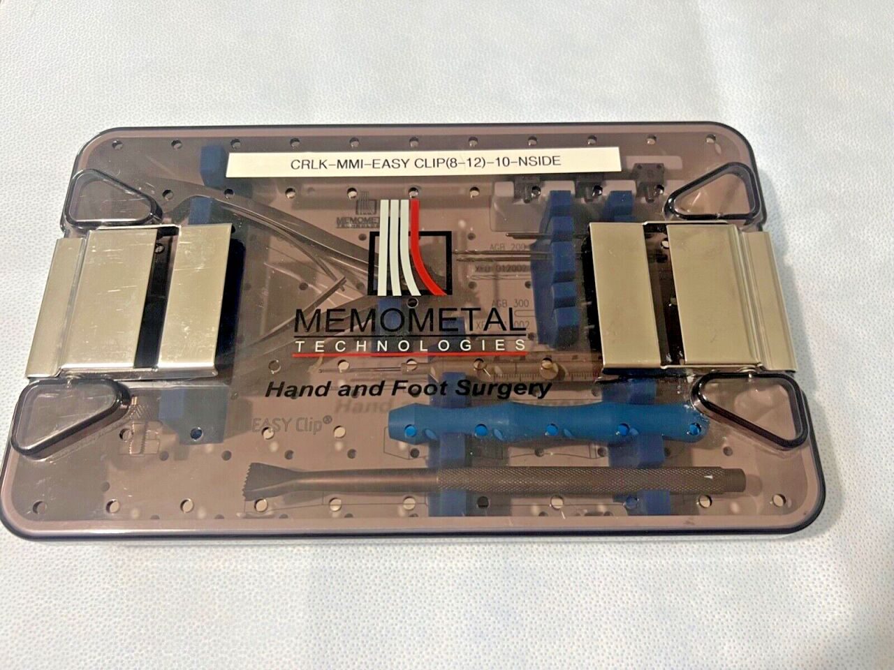 MEMOMETAL TECHNOLOGIES Hand & Foot Surgery Instrument 11 Piece Set — photo 5