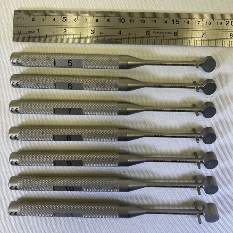 ODEV 5mm-11mm x 7.5" Set of 7 Trial Sizers — photo 7