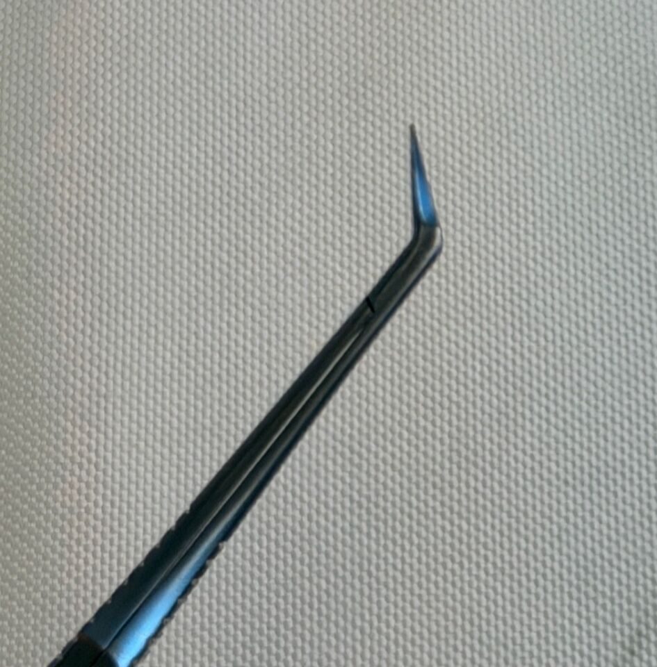 SYMMETRY 80-1854 Jones IMA Scissors Straight 6" Angled 45deg Tip Neuro Vascular — photo 6