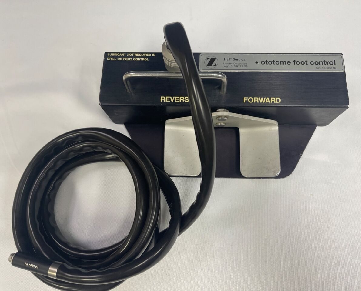 ZIMMER 5056-02 Pneumatic Ototome System w/ 5056-03 Foot Control — photo 2