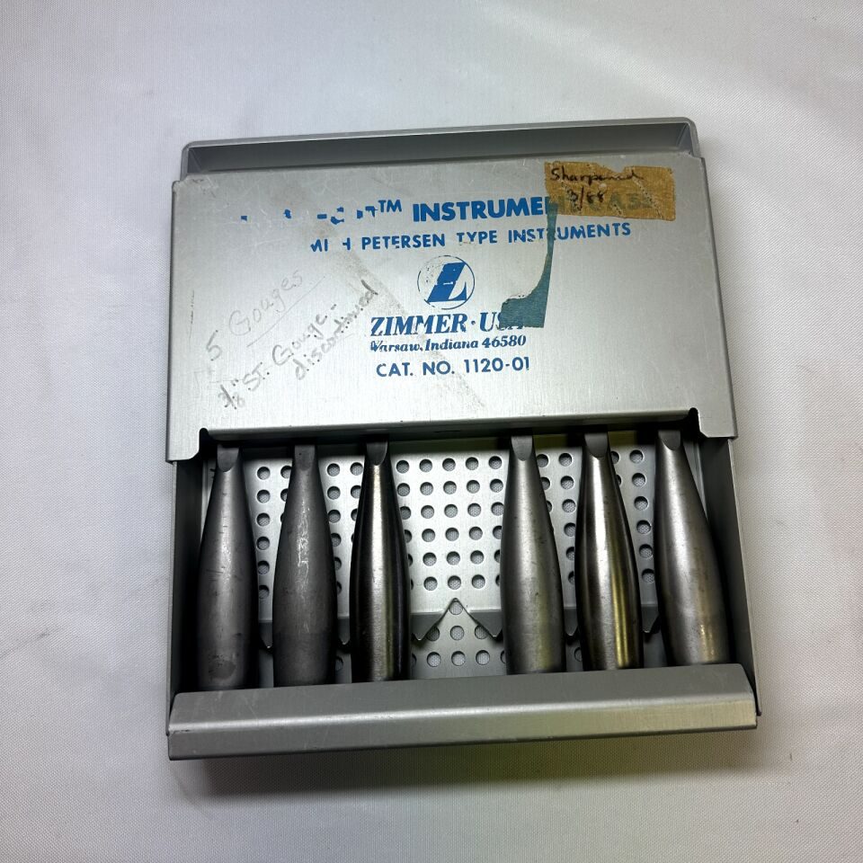 ZIMMER 1120-01 Ultra-Cut Smith-Petersen Gouges With Case — photo 3