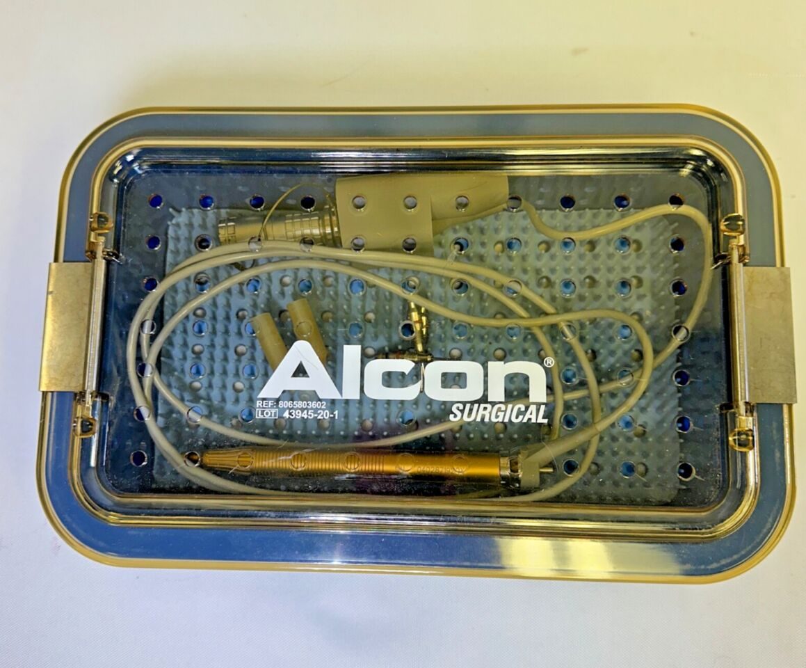 ALCON 8065-M002-01 Phacoemulsifier Set w/ Irrigation Aspiration I/A Tips & Case — photo 8