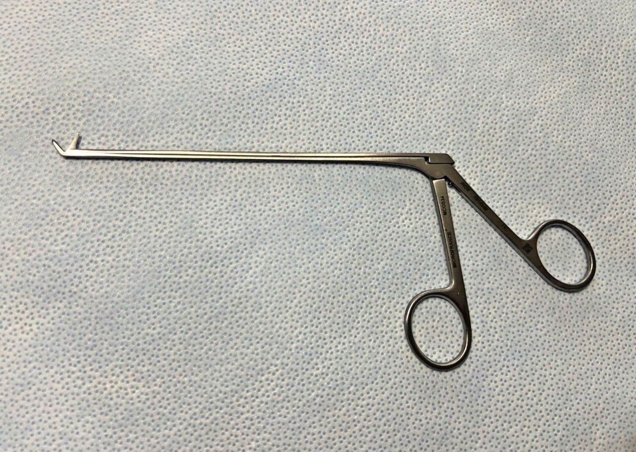 MICROFRANCE INTEGRA MCOS34 Selesnick Micro Scissor Forceps Angled Up 7mm