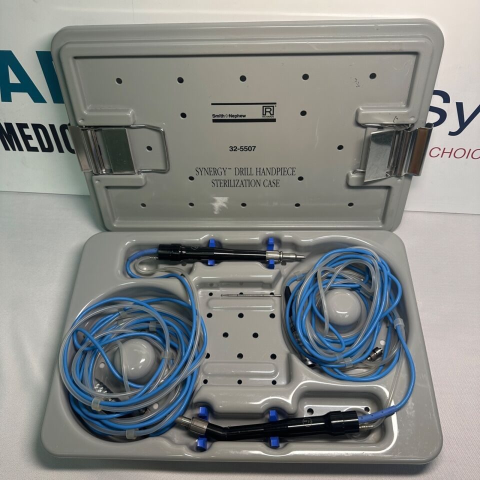 SMITH & NEPHEW 70325551 & 70325550 Synergy Drill Set w/70327004 Burr