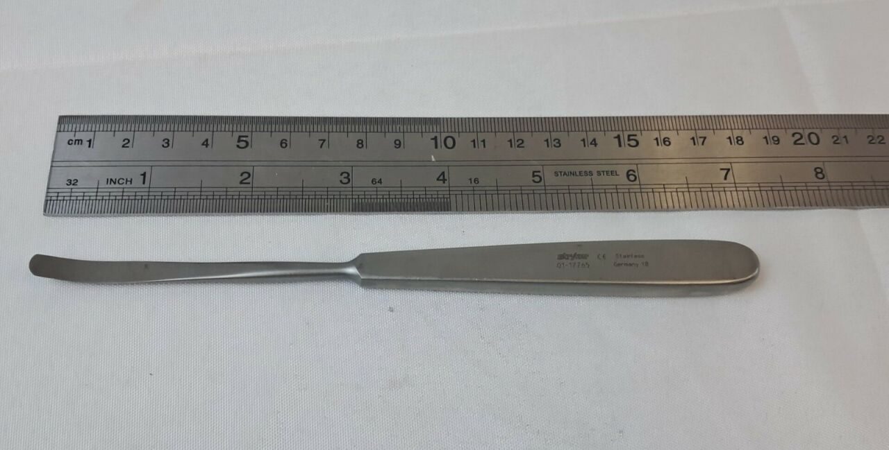 STRYKER 01-17765 6mm Leibinger Obwegeser Periosteal Elevator 6mm — photo 6