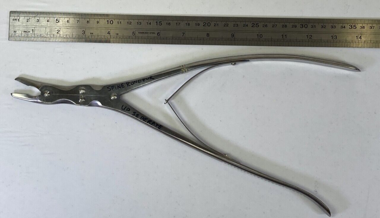 W. LINK 75-3877/06 3mm x 20mm x 14" Extra Long Leksell Rongeur — photo 11