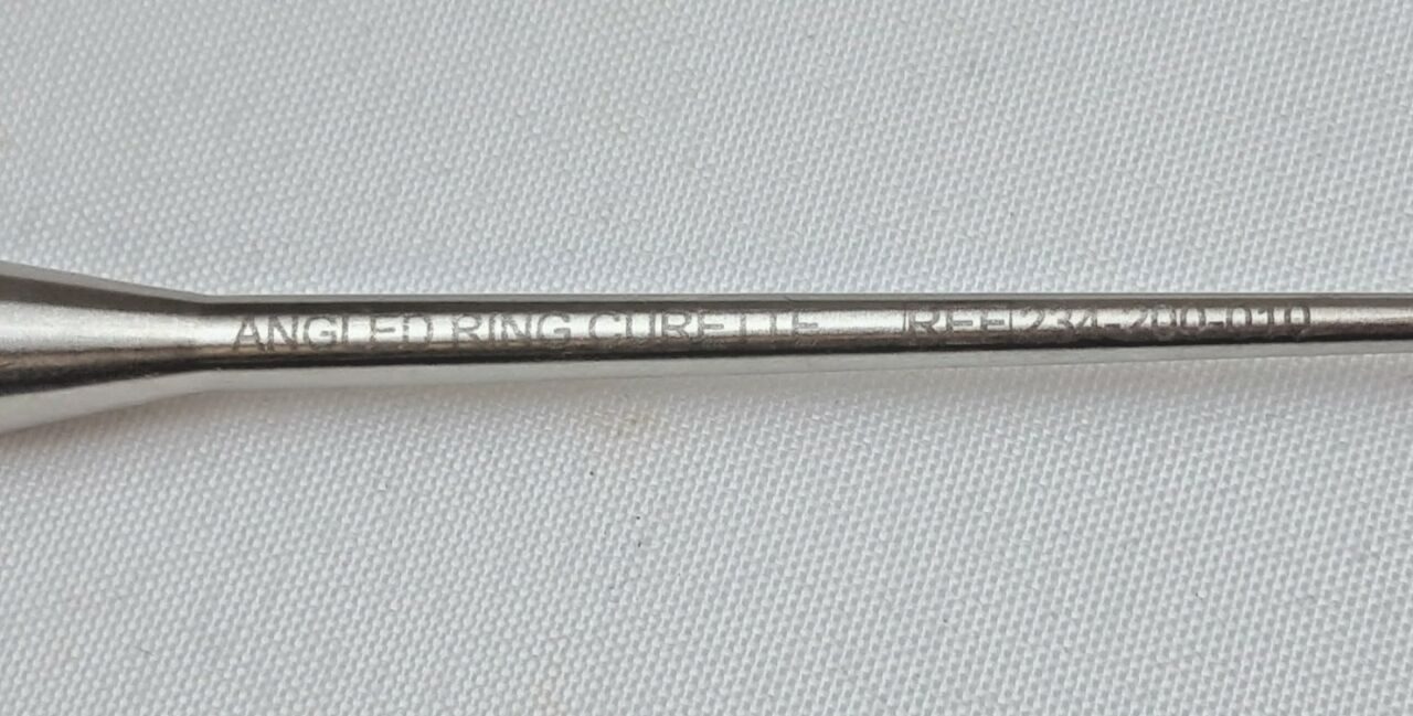 STRYKER 234-200-010 MicroFX OCD Angled Ring Curette Orthopedic — photo 4
