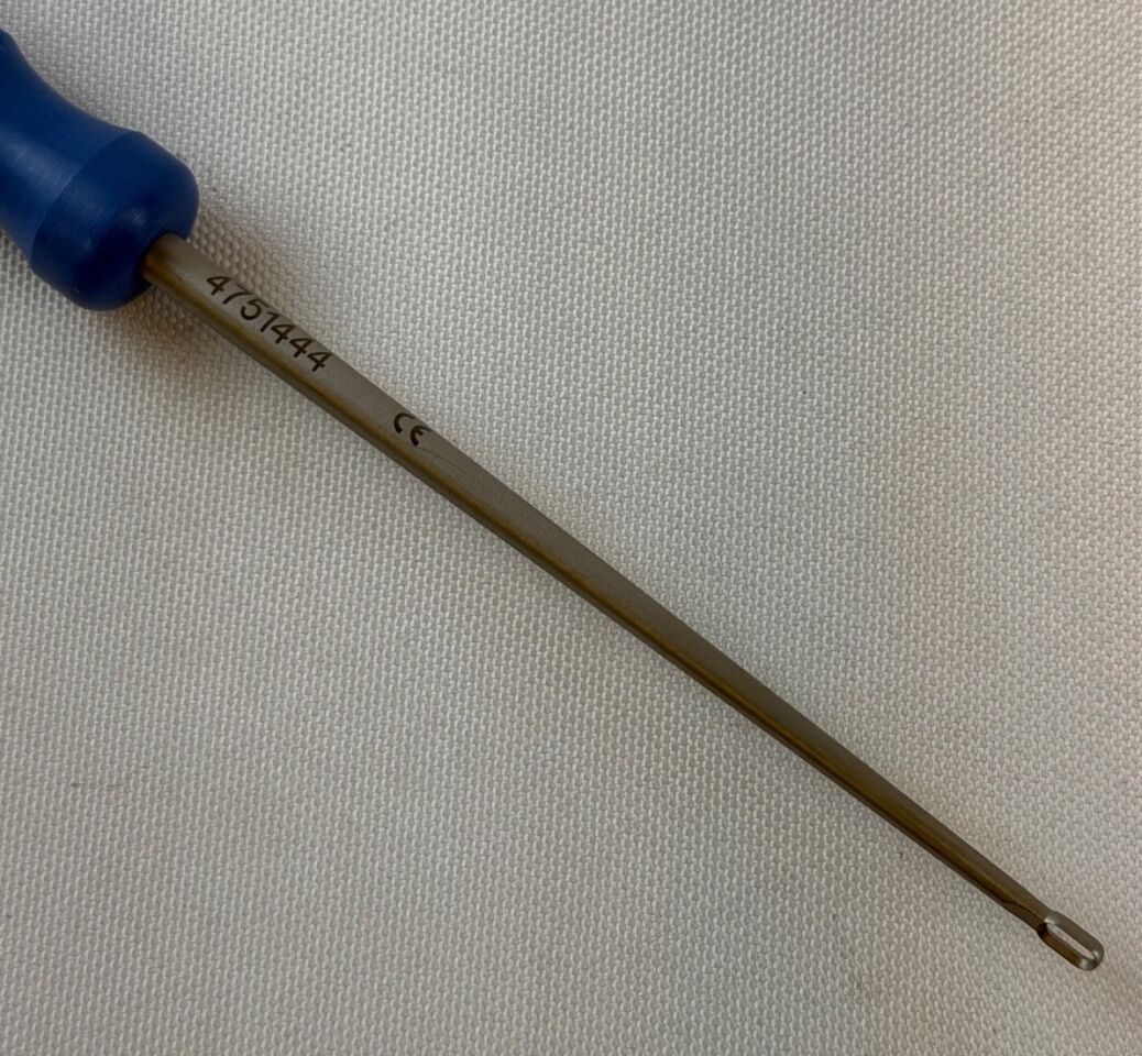 ARTHREX AR-8655-14 Straight Ring Curette Ankle Arthroscopy Both Sides Cut 9" — photo 6