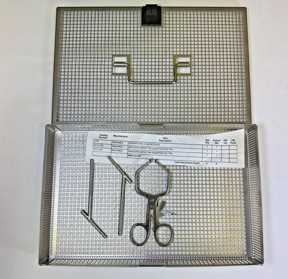 INNOMED 1751 Wurapa Pin Compressor 3015-052/081 Sanders Inserters Pin Retractor and Compressor Set