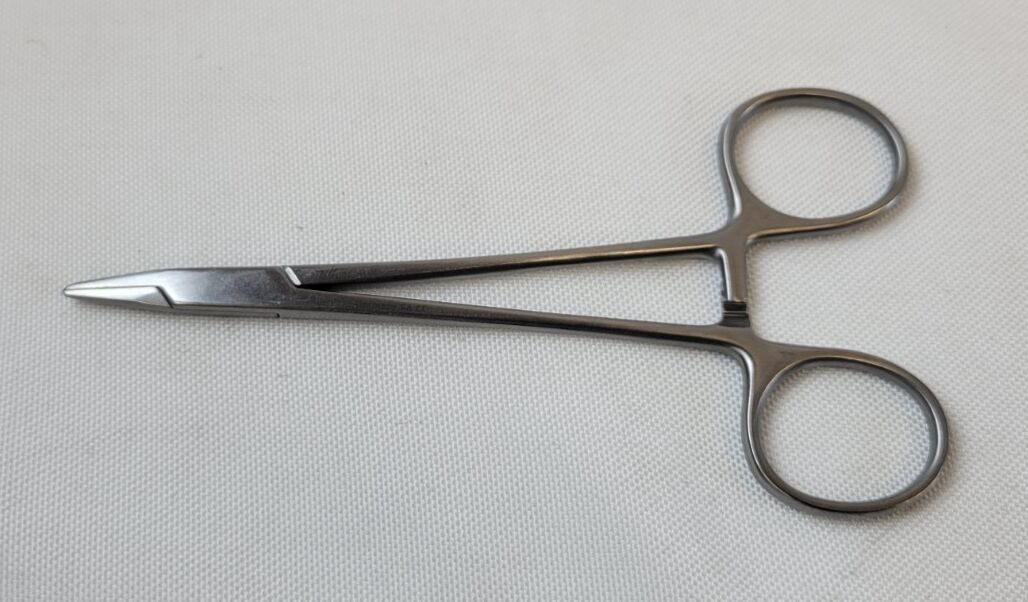 MILTEX 8-7 & 8-8 Set of 2 Webster/Halsey Needle Holders Smooth Jaws — photo 9