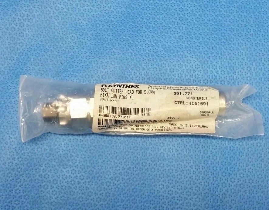 SYNTHES 391.771 CutterHead for 5.0mm Fixation Pins XL — photo 1