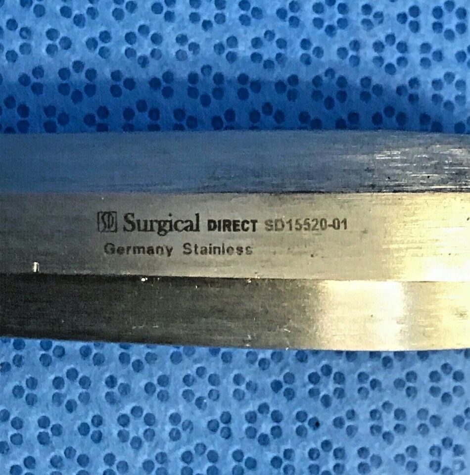 SURGICAL DIRECT SD15520-01 Size 1 Sharp 10" Oval Cone Curette Spine Neuro — photo 3