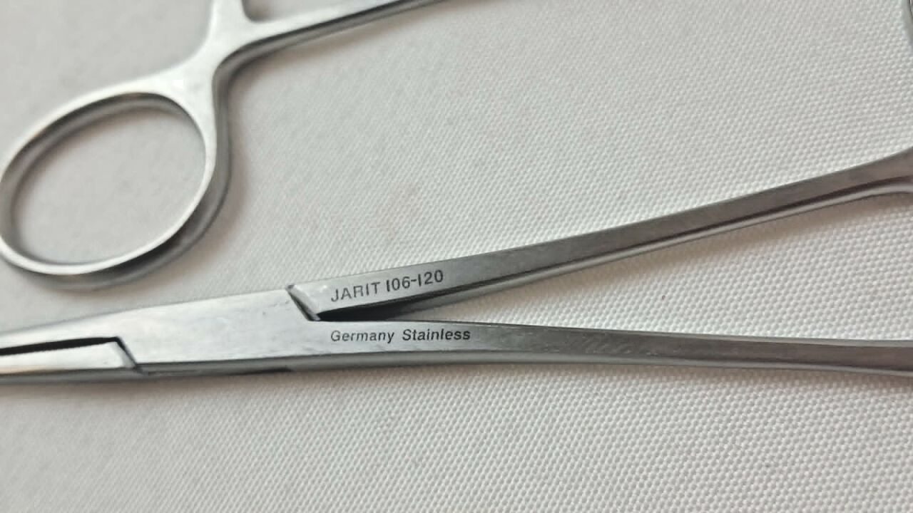 JARIT 106-120 Crile Artery Forceps Straight 5-3/4" — photo 3