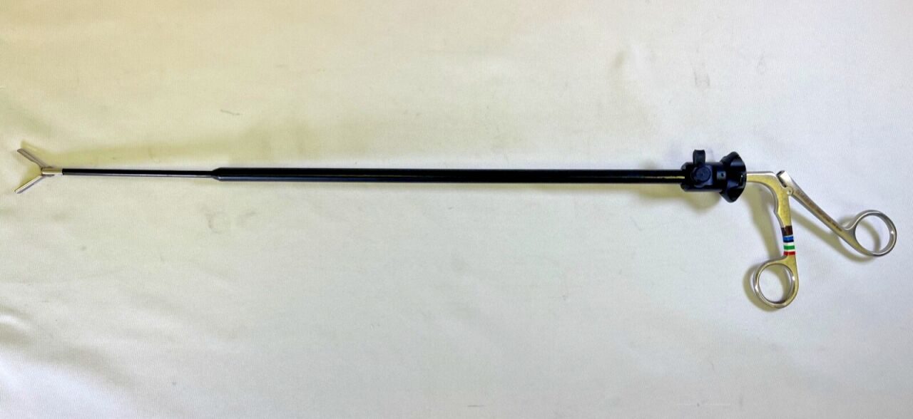 ELMED EL6251645-10 Insulated Hunter DeBakey Grasper 10 5mm Shaft 45cm Laparoscopy