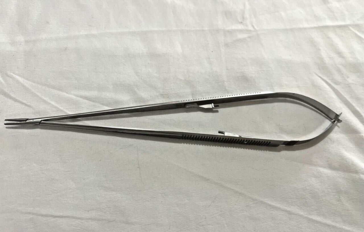 SYMMETRY SURGICAL 55-2565 Straight Jacobson Needle Holder 9-1/2" Length