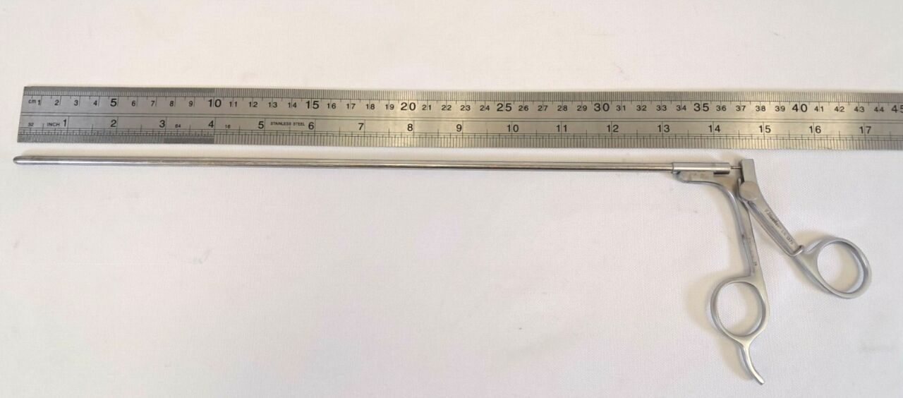 V. MUELLER LA 1375 Laparoscopic Spring Handle Grasping Forceps — photo 4