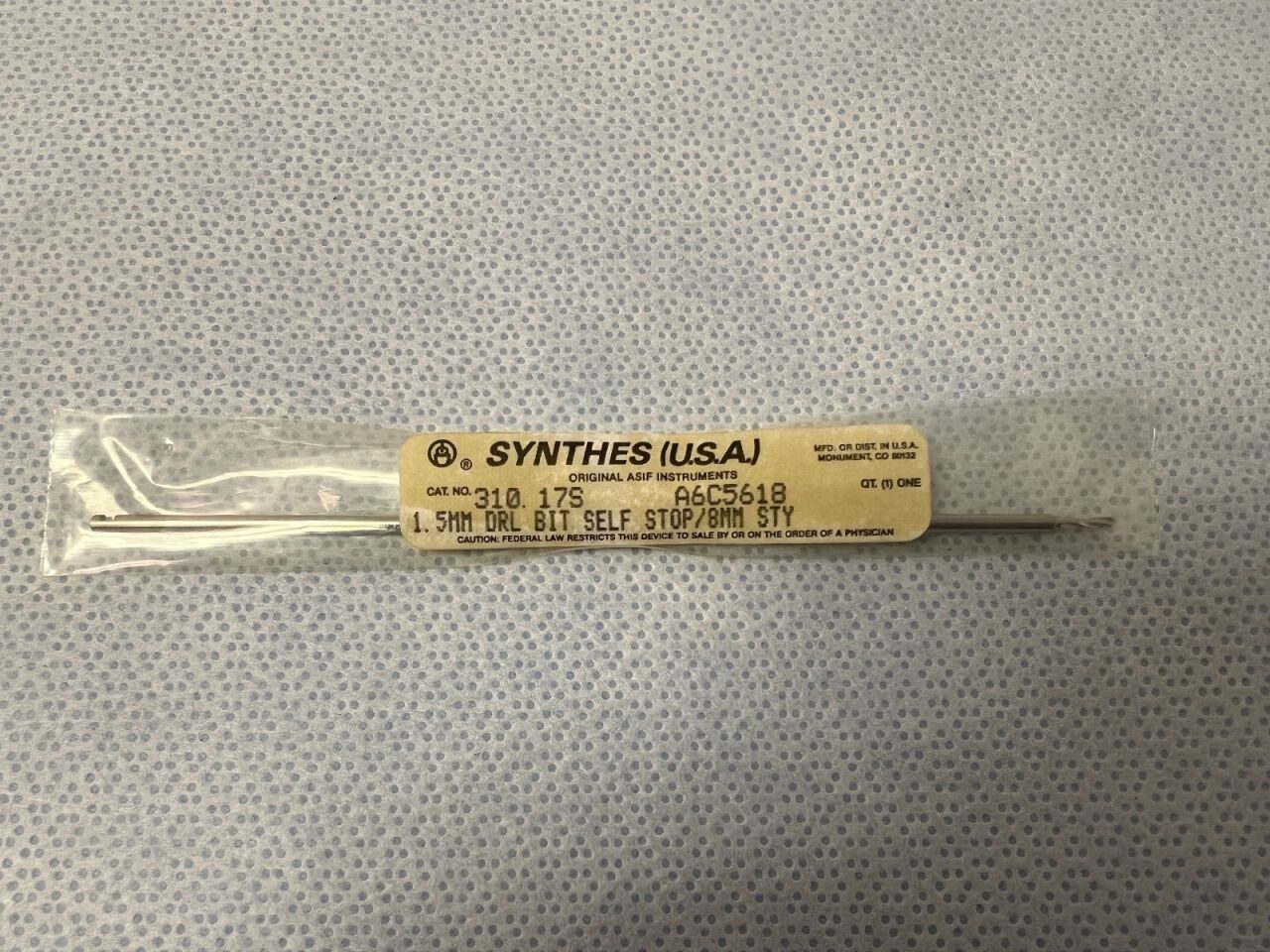 SYNTHES 310.17S Drill Bit