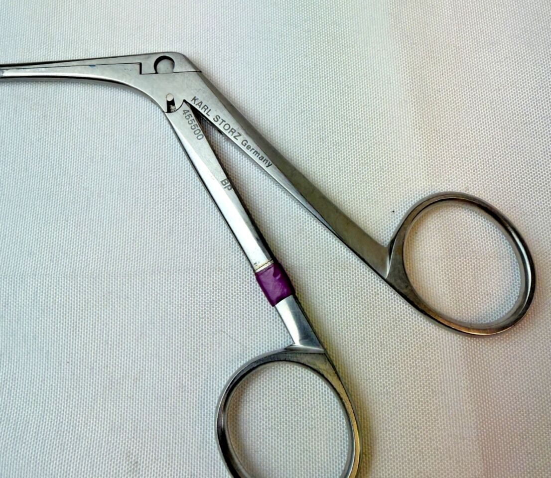 KARL STORZ 455500 Takahashi Nasal Forceps Straight 9.5cm — photo 2