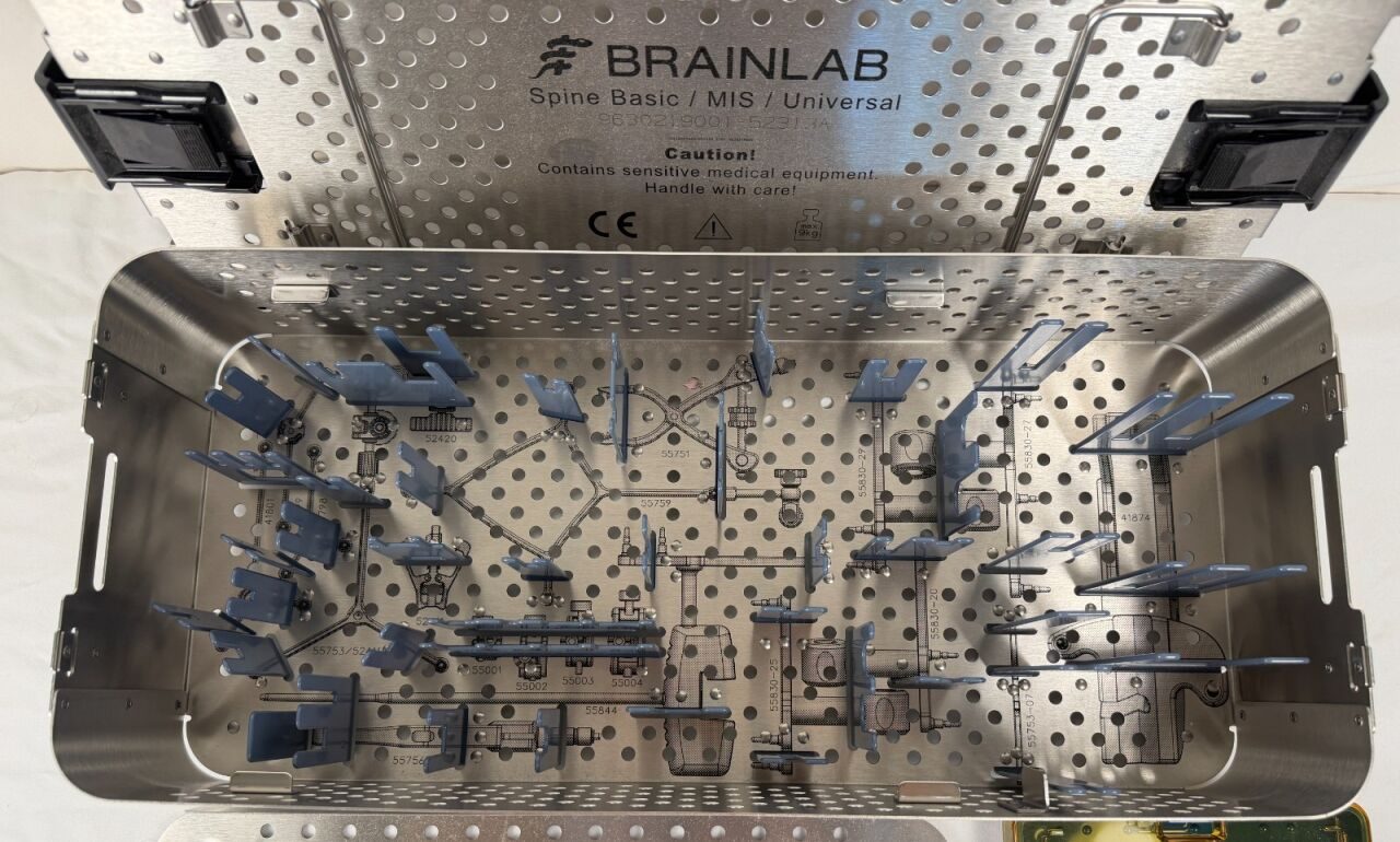 BRAINLAB  Spine Navigated Surgical Instrument Sterilization Case w/ Lid — photo 2