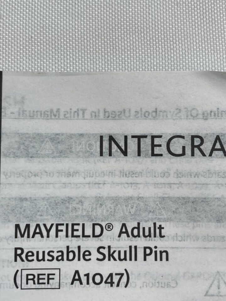 INTEGRA Mayfield A-1047 Adult Reusable Skull Pin — photo 4