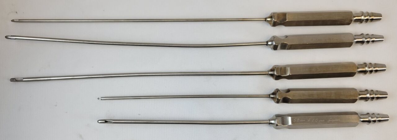 GRAMS MEDICAL Various Liposuction Cannulas Plastic Surgery Aesthetic