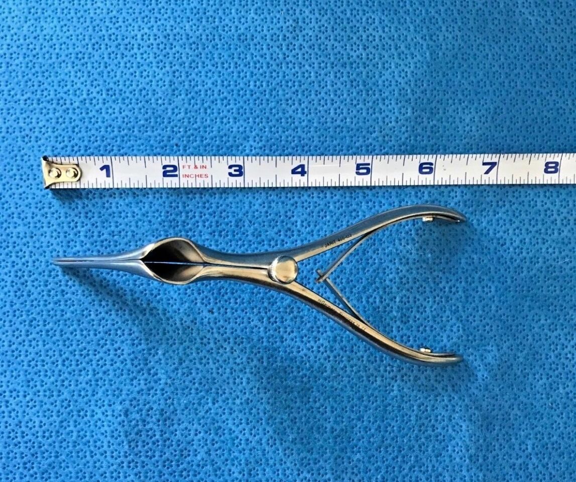 JARIT 400-132 Killian Septum Specula 76mm Blades L:5-7/8" 15cm Nasal ENT — photo 6