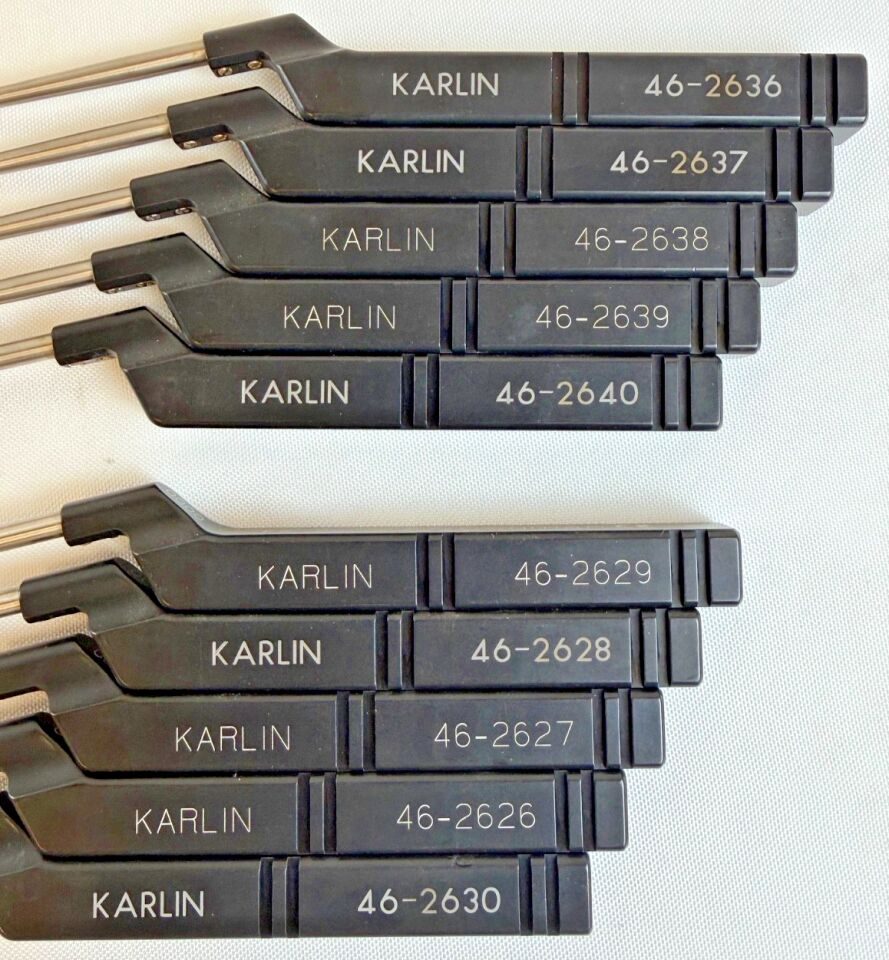 CODMAN Karlin 10 Piece   9.5" Long Microdiscectomy Curette Set w/ Case Orthopedics — photo 8