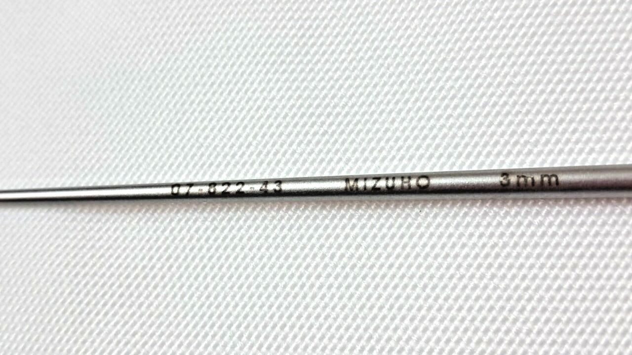 MIZUHO 07-822-43 Ring Curette 3mm 45deg DWN ENT — photo 3
