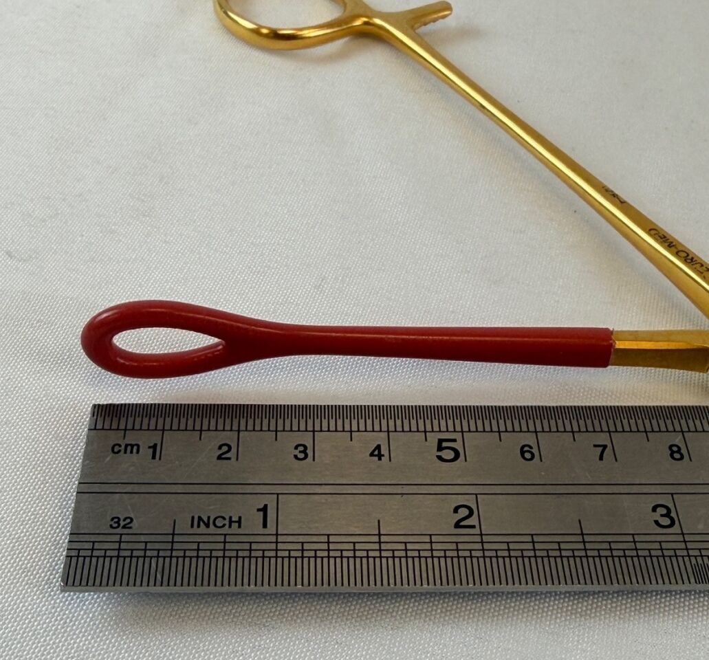 EUROMED F920 LEEP Coated Non-Conductive Tissue Grasping & Manipulating Forcep — photo 5
