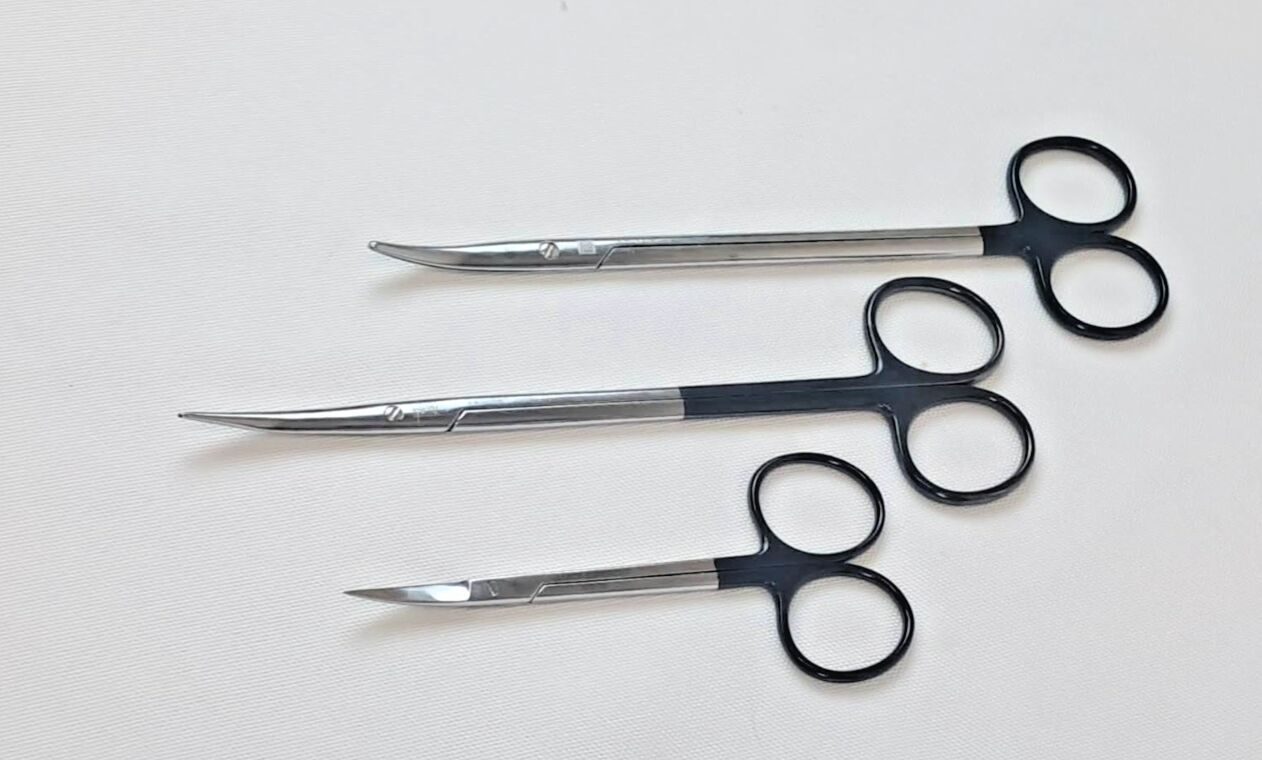 V. MUELLER  AESCULAP  JARIT 2036-S BC937R 102-131 3Pc. Surgical Scissors Set — photo 1