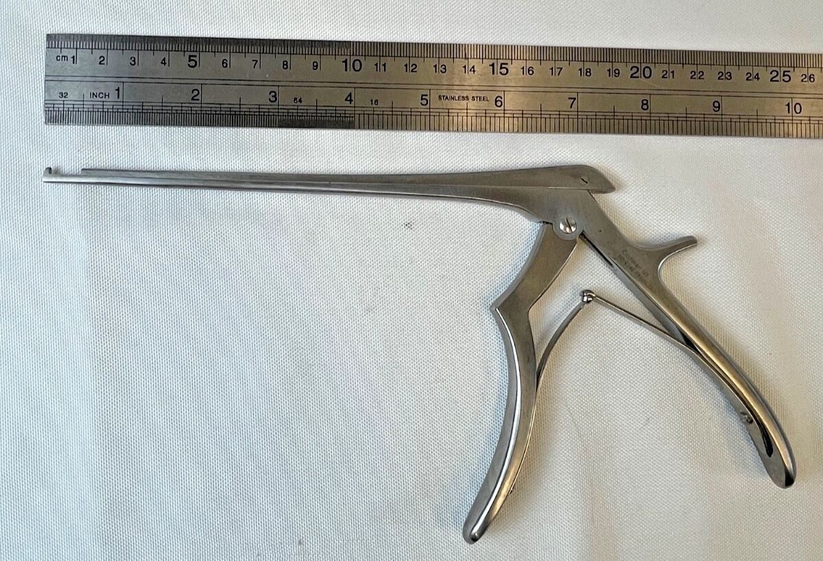 CODMAN 80-1341 Hardy Sella Kerrison Rongeur 2mm x 90deg Up x 7" — photo 7