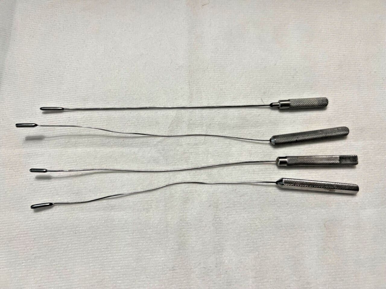 Set of 4 V. Mueller / Pilling / Weck 2.5mm DeBakey 8" Length Vascular Dilators — photo 1