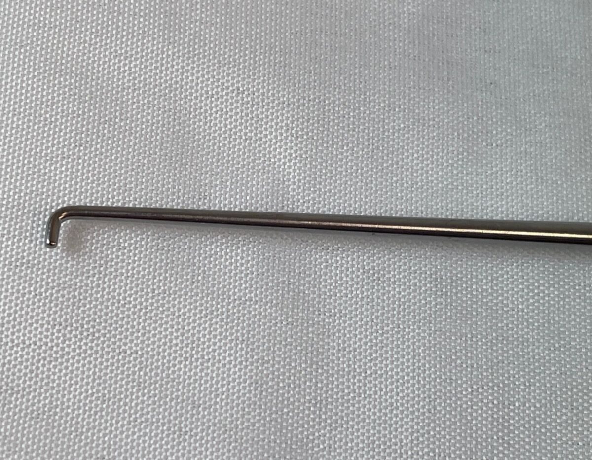 JARIT 285-230 Dandy Nerve Hook Blunt 90deg Tip 5mm x 9" — photo 4