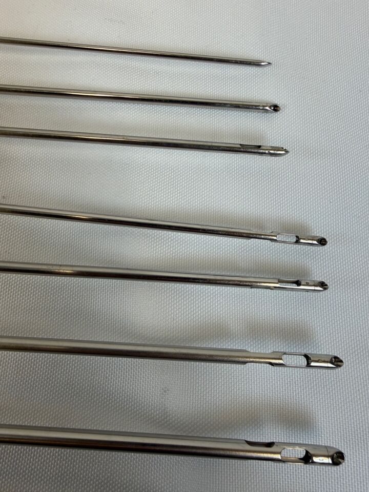 HUMAN MED Body Jet Set of 11 w/ Tray Liposuction Cannulas — photo 10