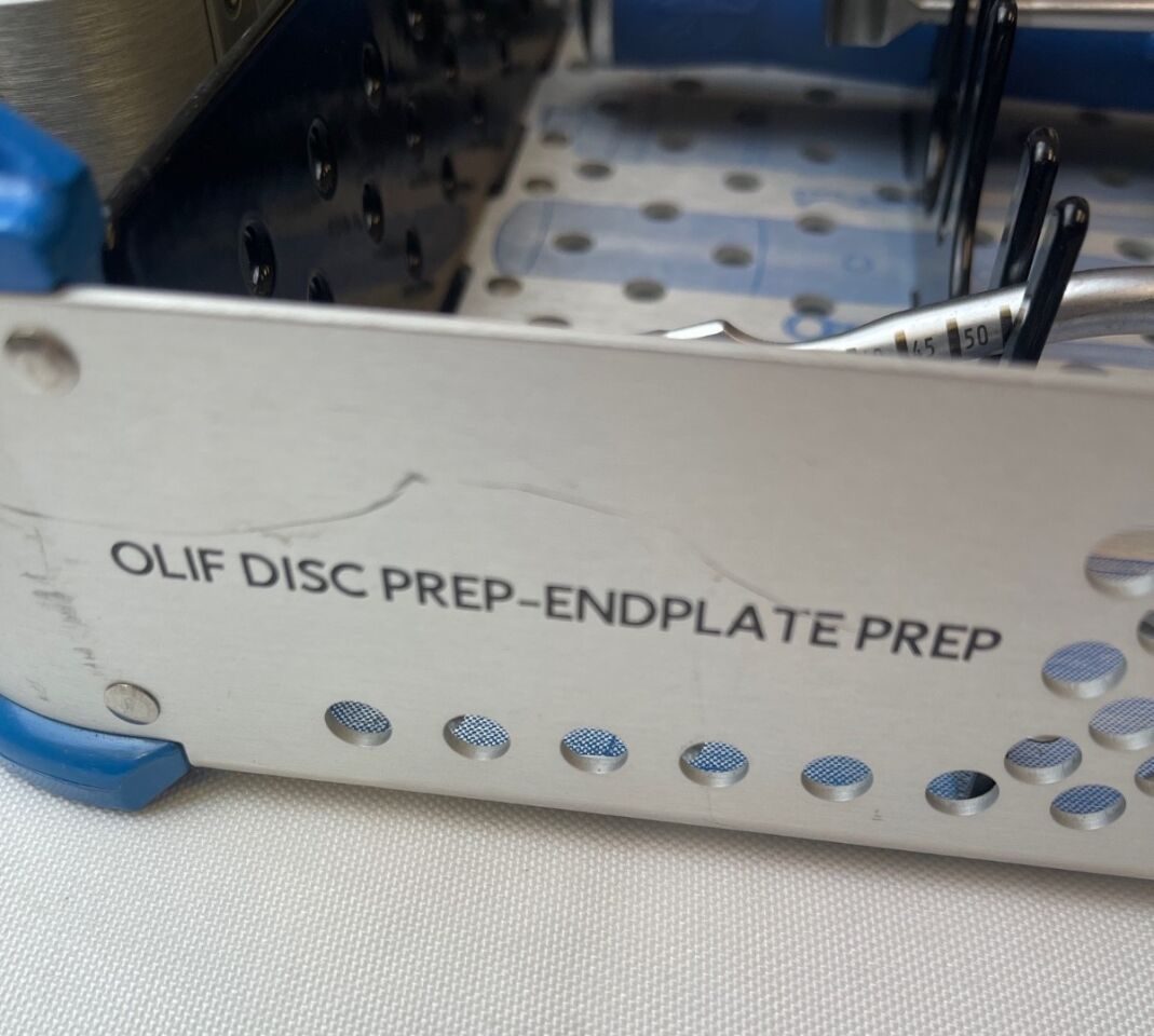 MEDTRONIC 2159009 OLIF Disc Prep-Endplate Prep Tray — photo 2