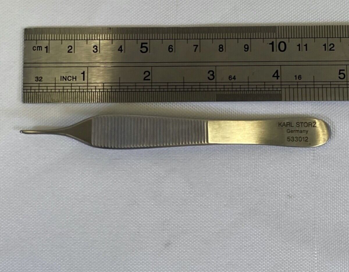 KARL STORZ 533012 Adson Dressing Forcep 12cm Serrated Jaw — photo 8
