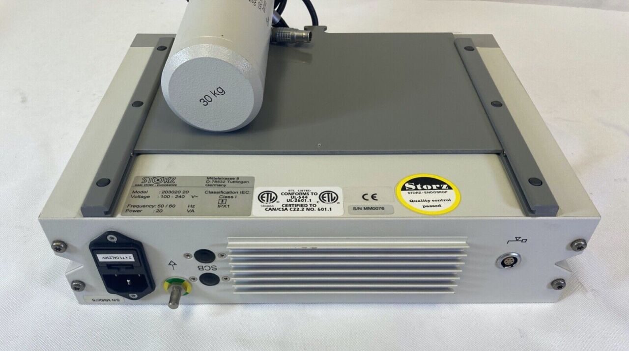 KARL STORZ SCB Equimat 20302020 Fluid Monitoring System w/ Calibration Weight — photo 8