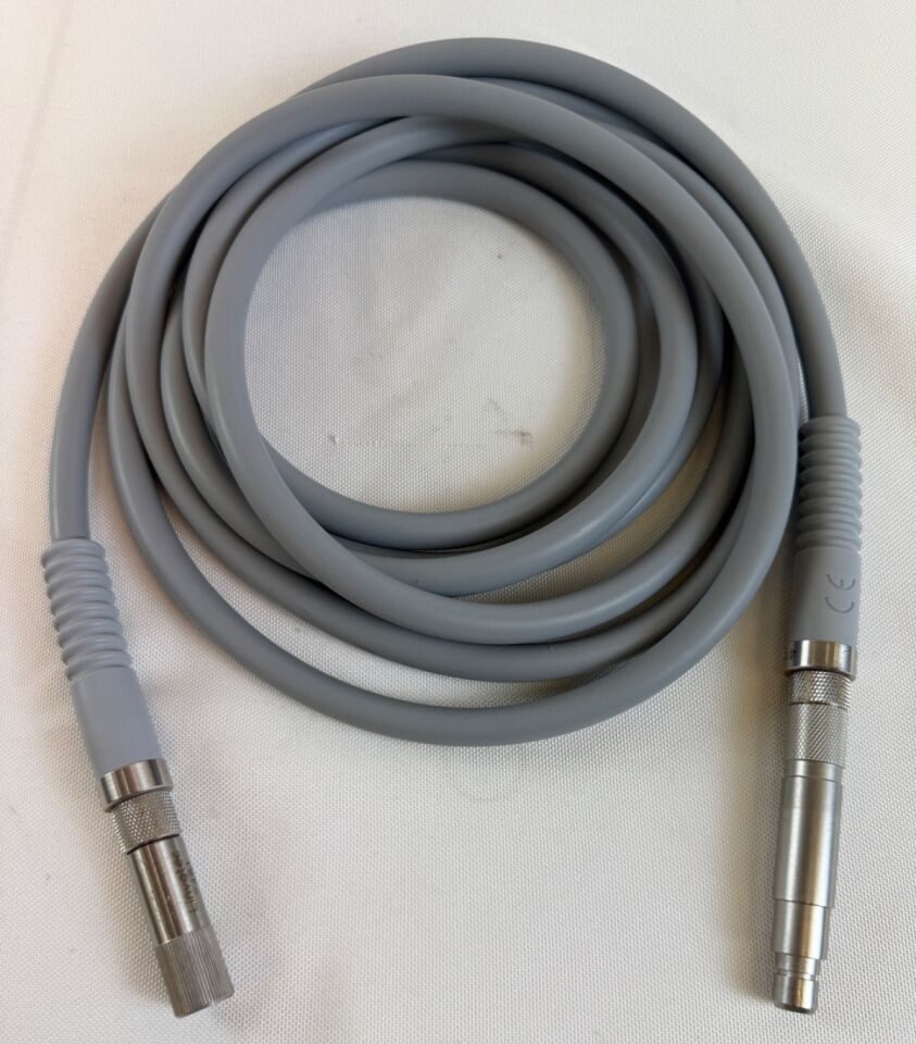 CONMED C3278 Fiber Optic Light Cable 5mm x 10Ft Autoclavable w/ Adapter — photo 6