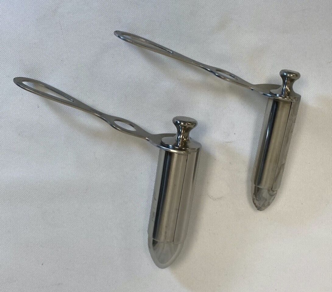 SKLAR Sml & Lrg Pair of Chelsea Eaton Anal Speculums