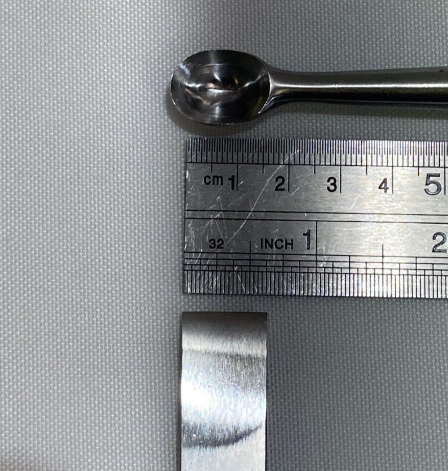 RICHARDS 11-1412 11-0314 14mm Curette & 5/8" Osteotome Chisel — photo 8