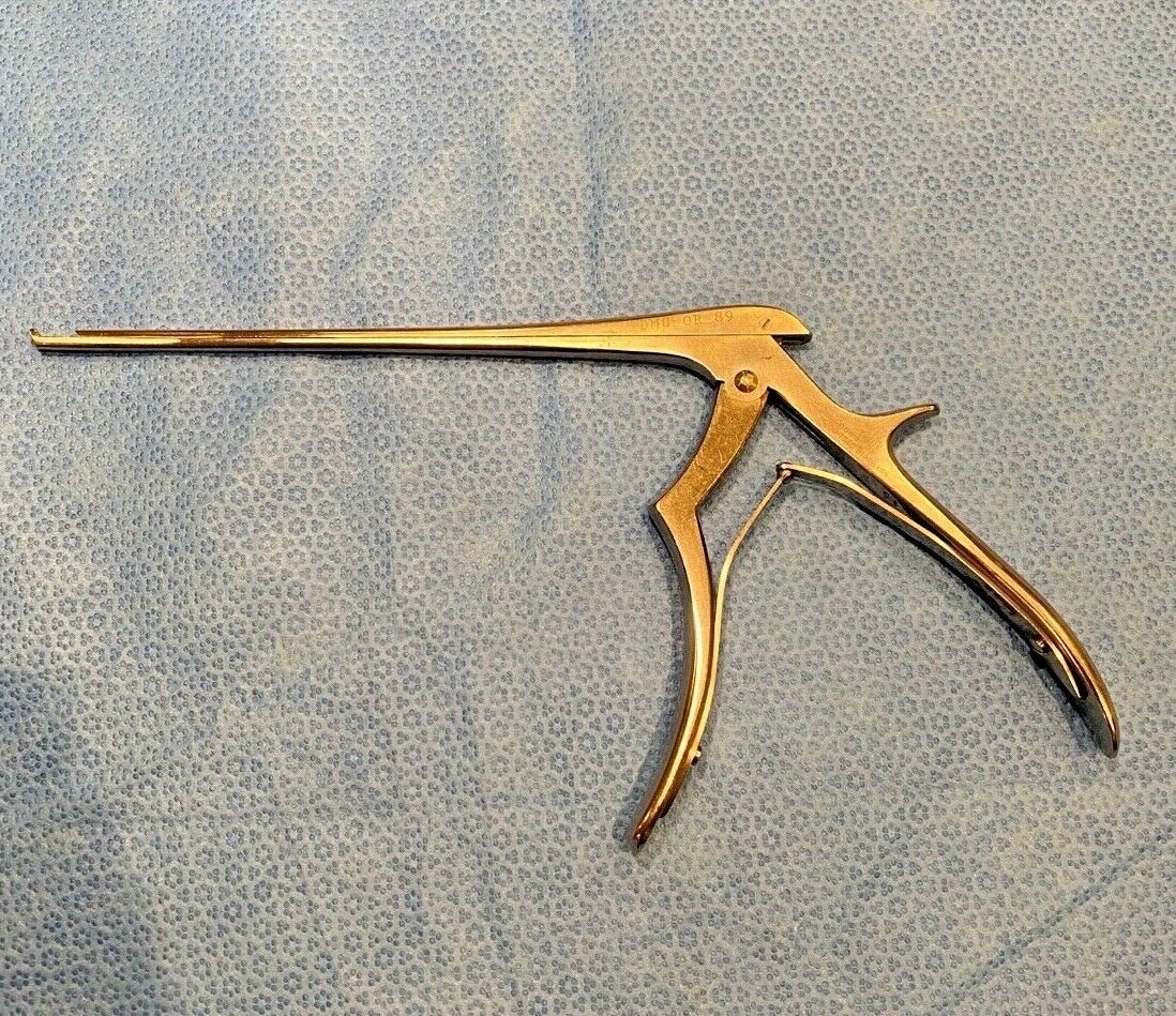 CODMAN 80-1340 Hardy Sella Punch w/ Drainage Holes 40deg X 2mm Up Bite 7" Neuro