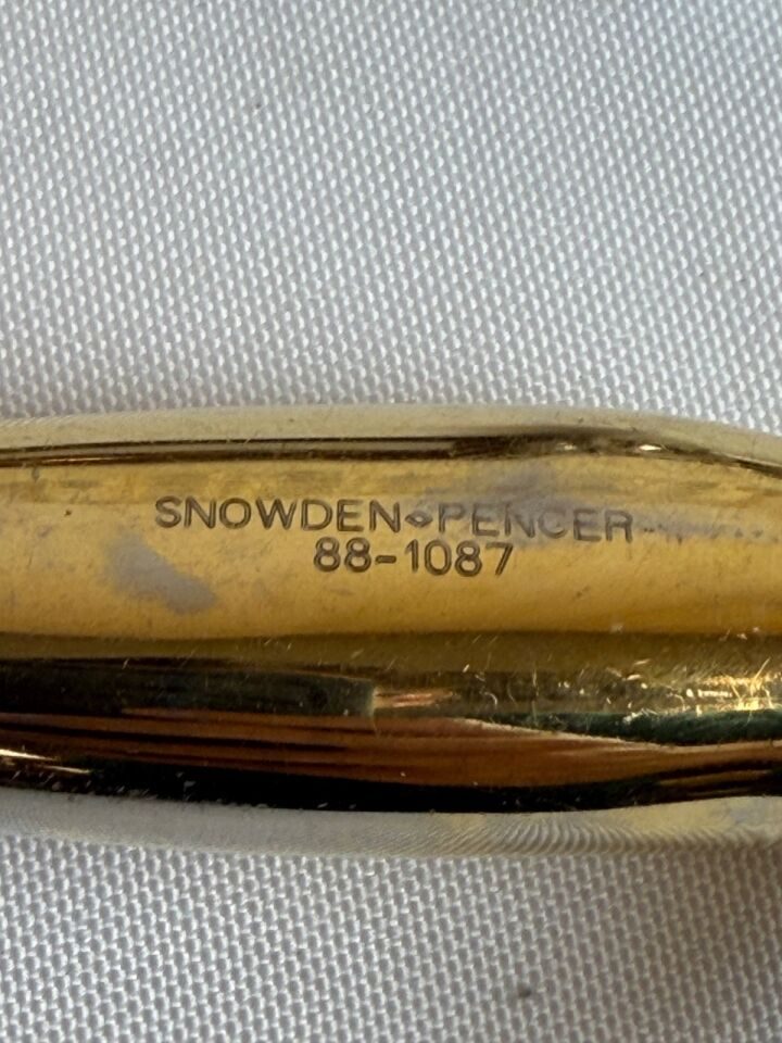 SNOWDEN-PENCER 88-1087 Pair of Tebbetts Fiber Optic Retractors w/ Cable & Case — photo 5