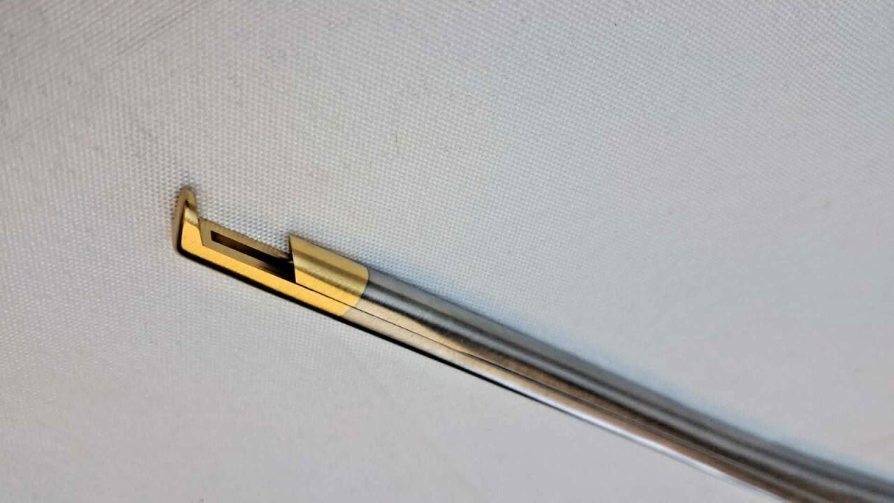 AESCULAP FF665R Kerrison Rongeur 5mm Bone Punch 130° Upward 7 7/8" Spine — photo 5