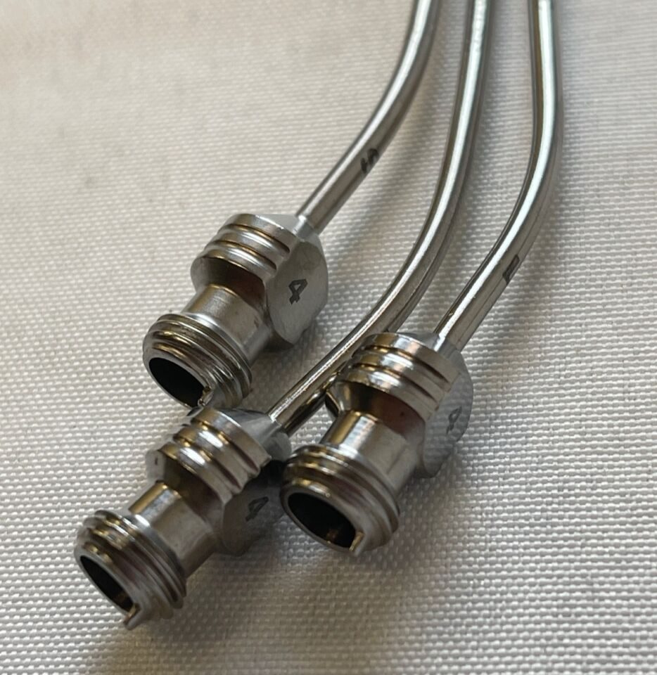 MIZUHO Day Bailes Locking Tapered Suction Tubes 4 6 & 8Fr w/ Thumb Hole Set of 8 — photo 3