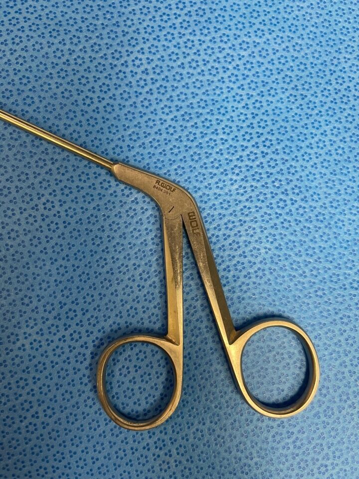 R. WOLF 8404.051 Nasal Curved Left ENT Hook Scissors — photo 2