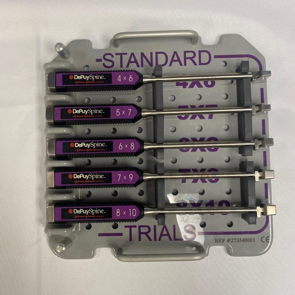 SYNTHES Various DuPuy Spine VG2 Cervical Instrument Set — photo 3