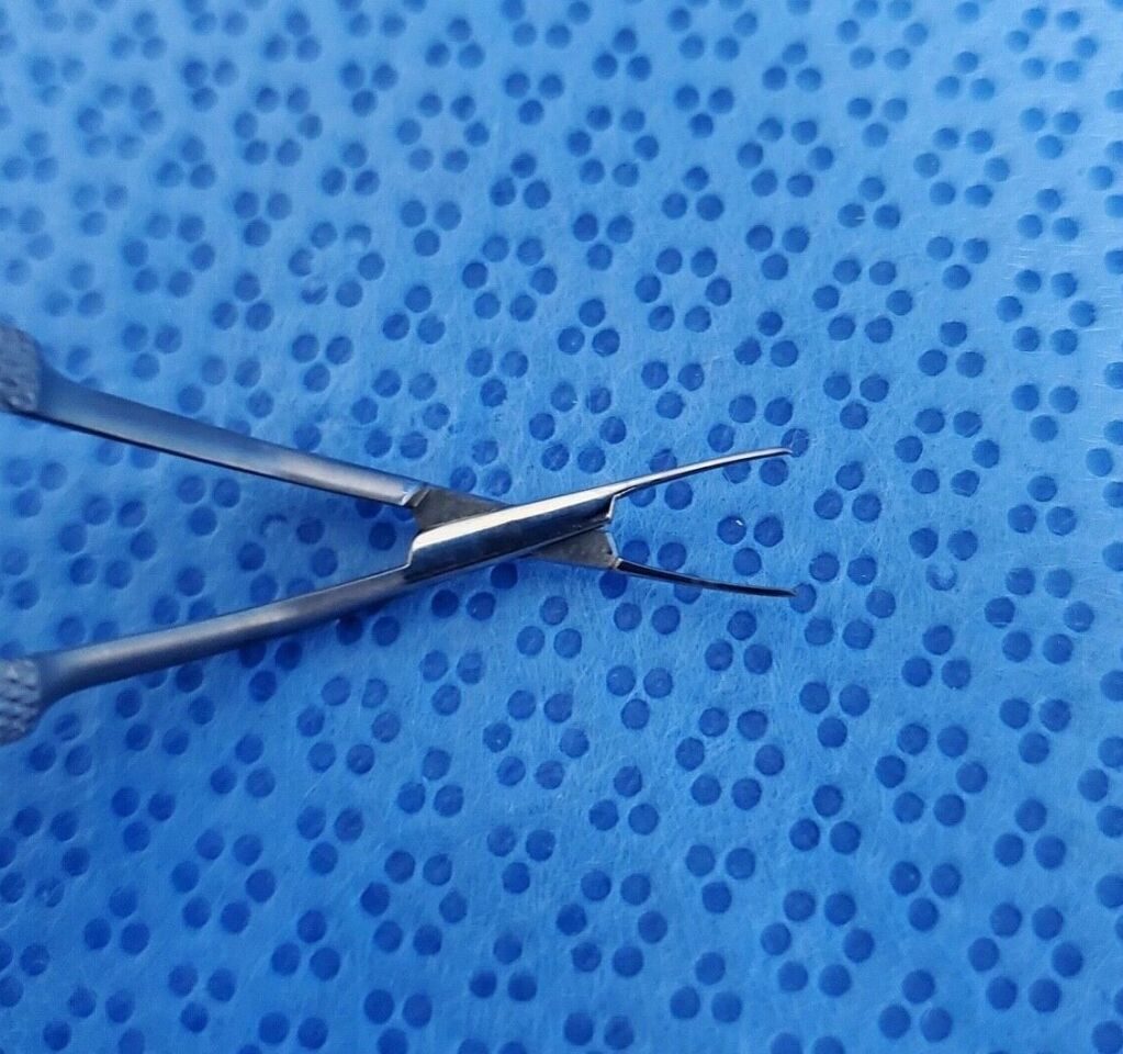 ICON I-13158 Ophthalmic Fine Angled Universal Forceps — photo 7