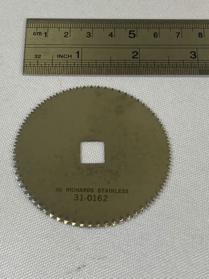 RICHARDS 13-0162 Alpha Cast 2.5" Diameter Cast Saw Blade — photo 4
